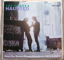 The Pogues Haunted 12" Vinyl Single From The Motion Picture Sid & Nancy 1986 MCA