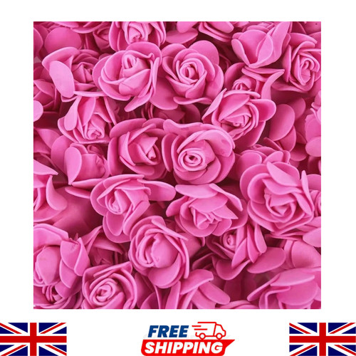 100pcs 5cm foam rose - 3.5cm, pe