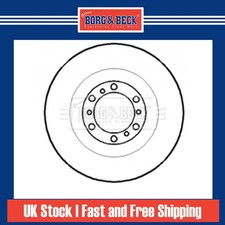 2x Brake Discs Pair Vented For Mitsubishi Shogun MK2 3.0 V6 Front MB699716