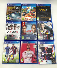Sony Playstation 4 PS4 game lot x 9 sports  F1 2019 F1 2025 FIFA Pool & more B14