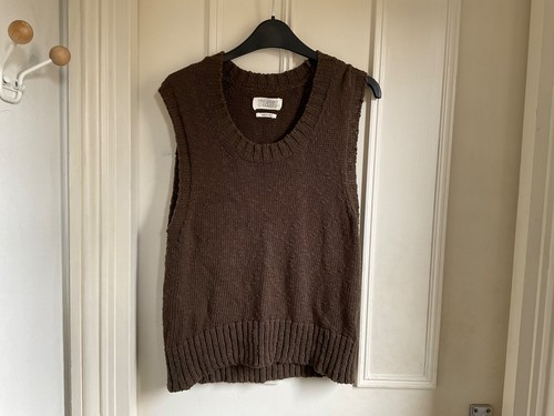 Toast cotton linen knit - cotton, vest