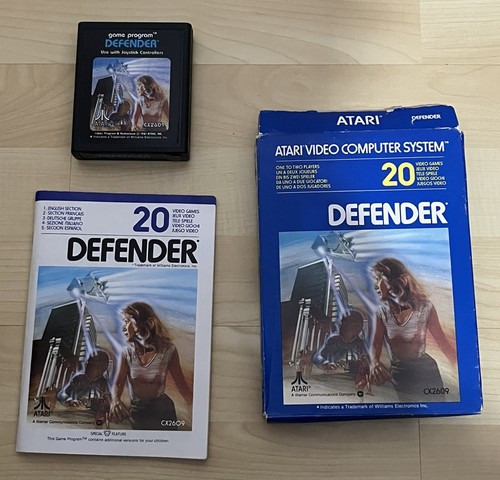 Defender atari 2600 - 2600, 7800