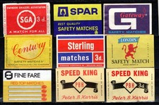 MATCHBOX LABELS BELGIUM-Shops