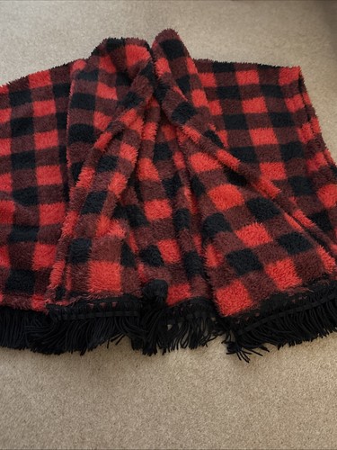 Poncho blanket fleece one size - one,