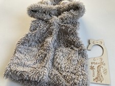 Super Furry Hooded Gilet Baby