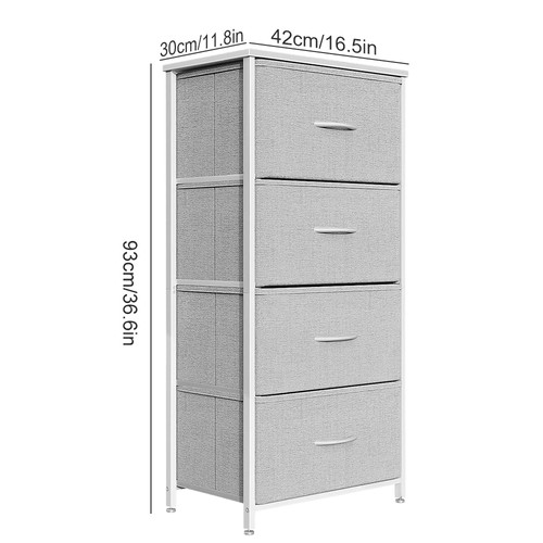 Drawer fabric chest of - fabric,