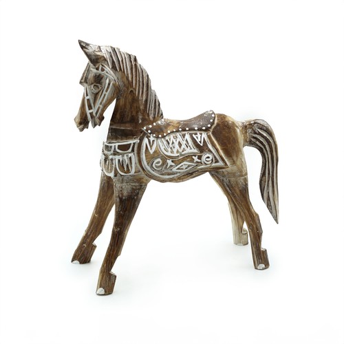 Wooden carved medium antique - carved,
