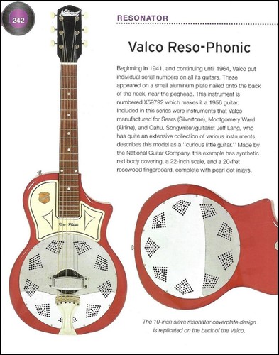 The valco reso - valco, reso-phonic
