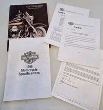 Harley Davidson 1998 Models Motorcycle Press Kit Pack Promo Motorbike Journalist