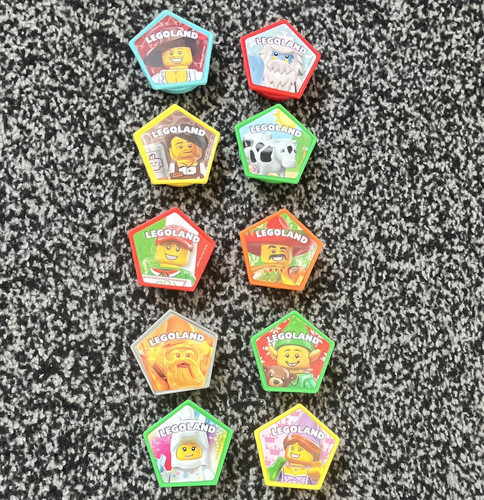 Legoland character pop badge - character,