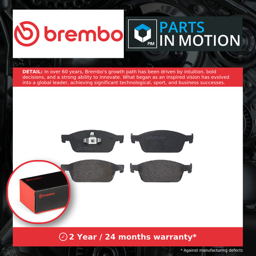 Brake pads set front p24157 - pads,
