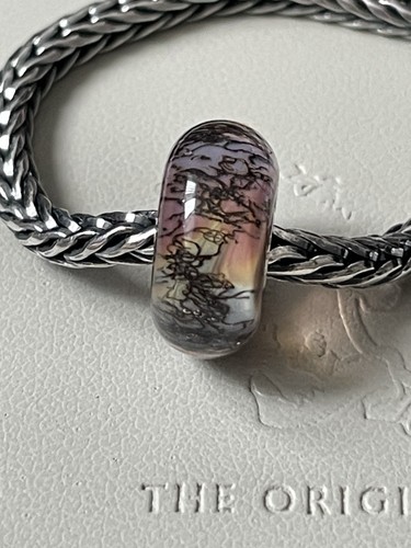 Trollbeads forest mist glass - forest,