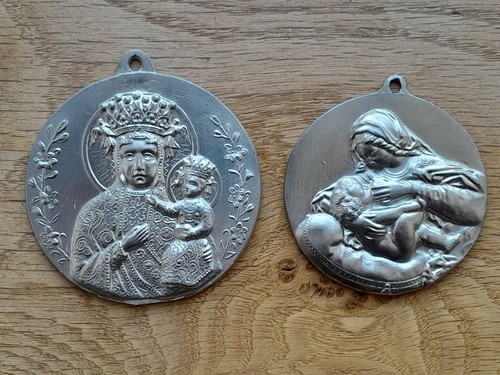 Two vintage polish religious - two,
