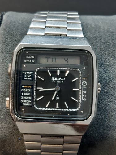 Vintage seiko ana digi watch - vintage, ana-digi