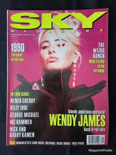Sky magazine christmas - magazine, 1990