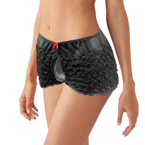 Lace men sissy pouch - men's,