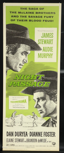 Night passage 1964 poster - night,