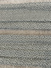 Grey & White Speckled Heavy Cotton Lined Roman Blind 170cm Wide 95cm Long