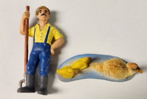 Bullyland farmer pitchfork - bullyland,