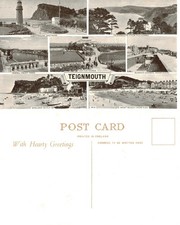 Vintage Postcard - Teignmouth