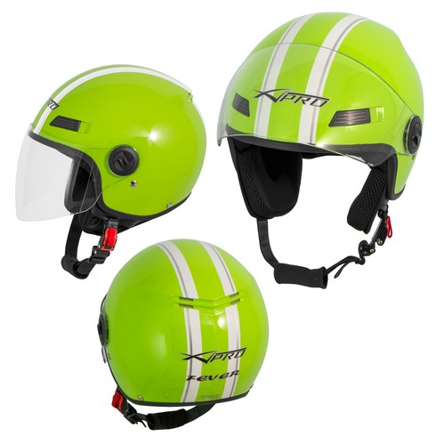 Open face jet - helmet, lid