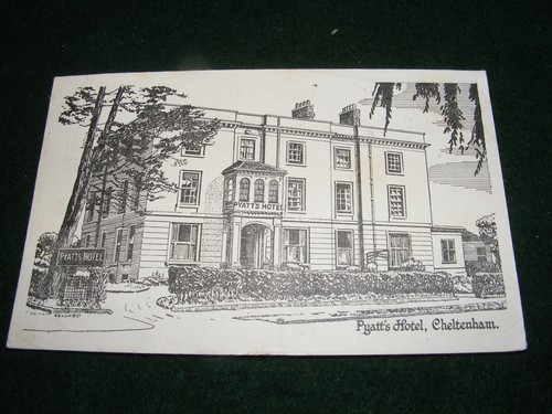 Vintage postcard art - postcard, pyatt's
