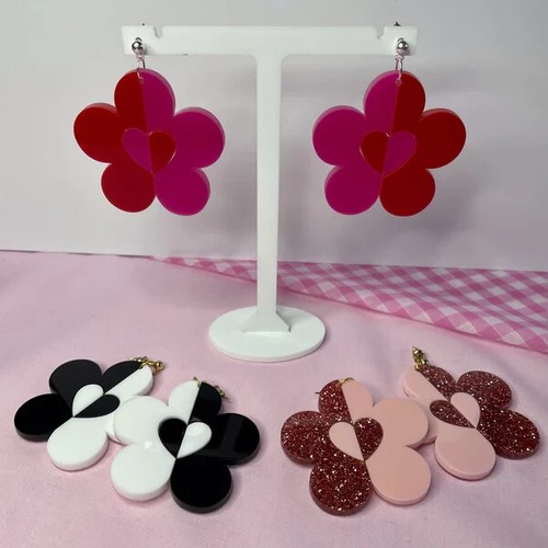 Patsy daisy earrings 60s - patsy, 70s