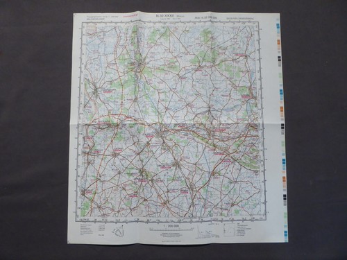 Gdr military map xxxii - military, n-32-xxxii