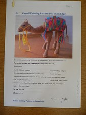  CAMEL KNITTING PATTERN FOR 8"