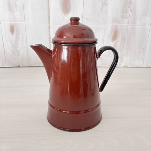 Vintage enamel coffee - vintage,
