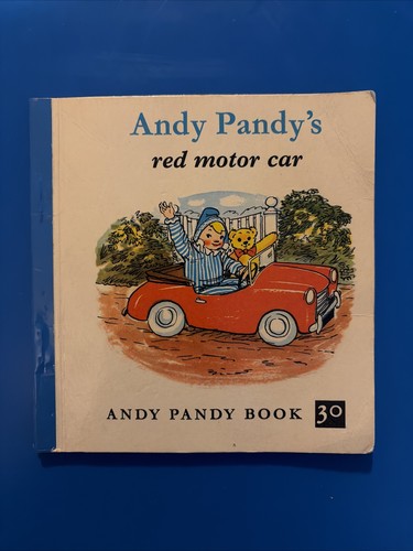 Andy pandy red motor - red, car