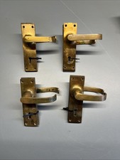 Brass lever door - brass,
