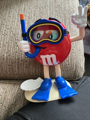 Red chocolate scuba - m&m’s,