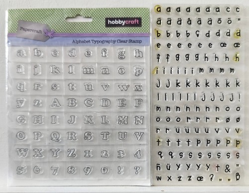 Alphabet stamp sets upper - stamp,