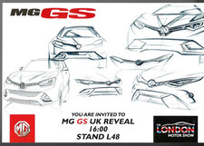 MG GS London Motor Show Launch