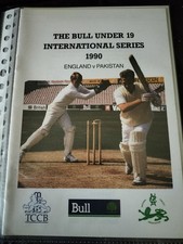 ENGLAND V PAKISTAN UNDER 19