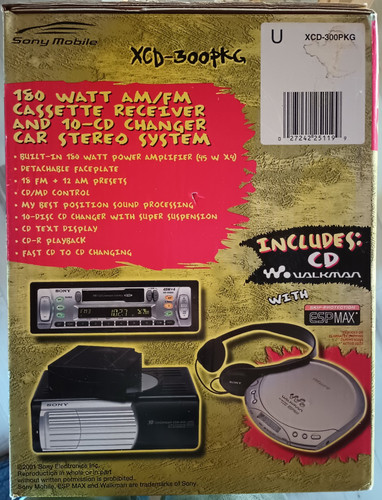 Vintage sony cassette car - vintage,