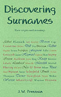 Discovering surnames their - discovering,