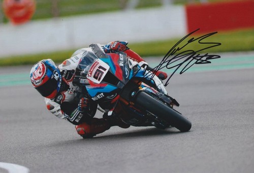 Leon haslam hand signed - haslam, rokit