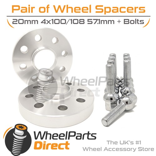 Wheel spacers bolts 20mm - wheel, &