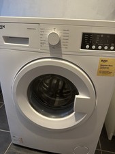Bush 8kg 1200 Spin Washing Machine White WMSAE812EW