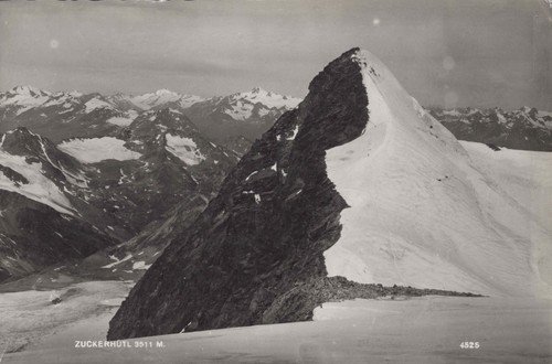 Postcard zuckerhütl 3511 - zuckerhütl,