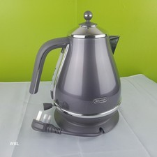 De'Longhi Icona Metallics Grey Kettle KBOT3001.GY – 1.7L 3KW