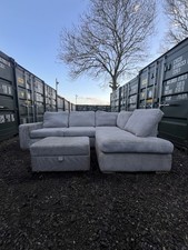 Beige DFS Large L shape sofa