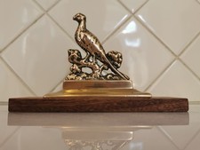 Grouse / Bird Solid Brass Wood