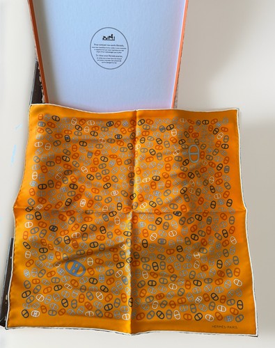 New hermes silk scarf - new,