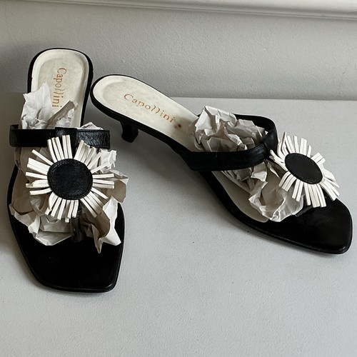 Capollini women black - black, flip