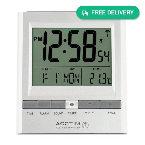 Digital lcd alarm clock - digital,
