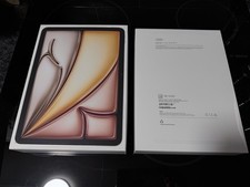 EMPTY iPad Air 128 GB WiFi M2 Starlight Box bundled with USB-C Charger (US Plug)