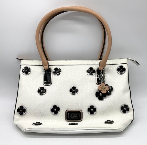 Guess pvc tote bag embossed - pvc,